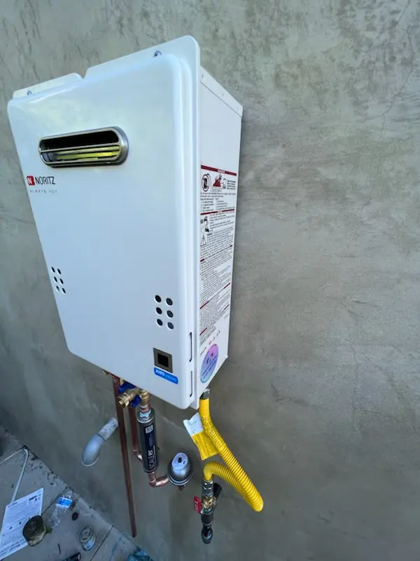 Tankless water heater installation for Mendham homes